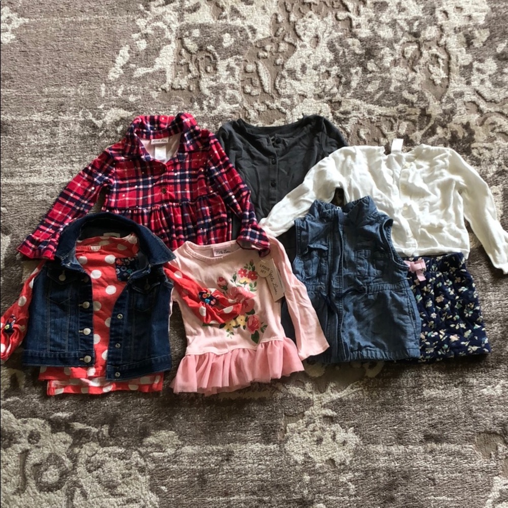 Girls fall clothes size 2T-3T